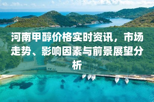 河南甲醇價格實時資訊，市場走勢、影響因素與前景展望分析