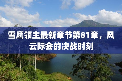 雪鷹領(lǐng)主最新章節(jié)第81章，風(fēng)云際會的決戰(zhàn)時刻