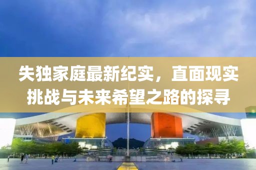 失獨家庭最新紀實，直面現(xiàn)實挑戰(zhàn)與未來希望之路的探尋