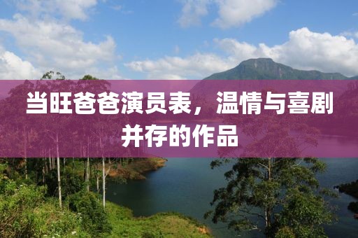 當(dāng)旺爸爸演員表，溫情與喜劇并存的作品