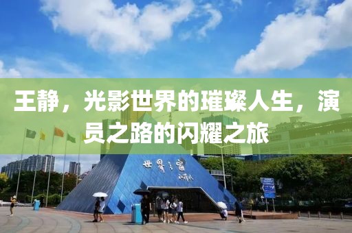 王靜，光影世界的璀璨人生，演員之路的閃耀之旅